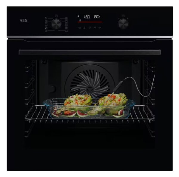 Фурна за вграждане AEG TA5PB531AB, клас A+, 71л. обем, пиролитично почистване, SteamBake, EXPlore, черна