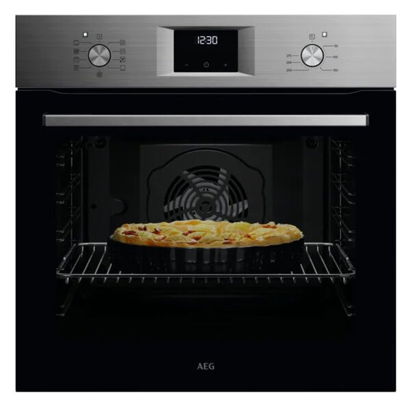 Фурна за вграждане AEG OA5AB21SM, клас A+, 72л. обем, SteamBake, Aqua Cleaning, инокс