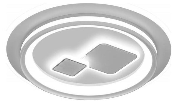 ITALUX CLN-52185A-WH - димируем LED плафон PARCO LED/55W/230V Ø 50 см бял + дистанционно управление
