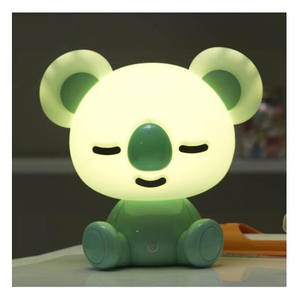 ONLI - LED димируема детска нощна лампа PUPPIES LED/3W/230V 20 cm коала/зелена