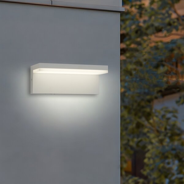 Brilagi - LED външно стенно осветително тяло TESSI LED/10W/230V бяло IP54