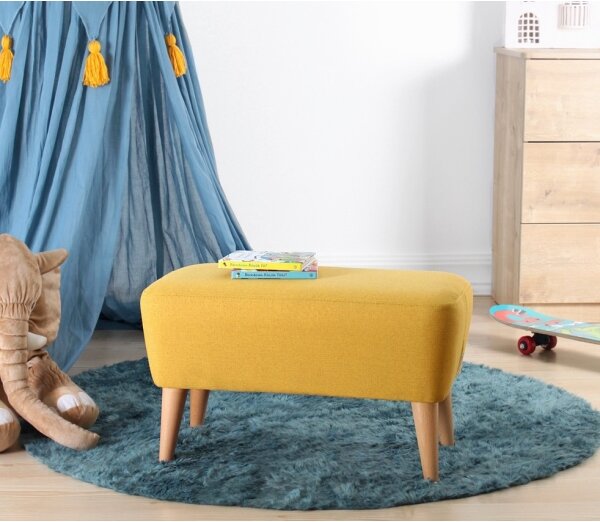 Табуретка PIXI 32 x 61 см, жълта