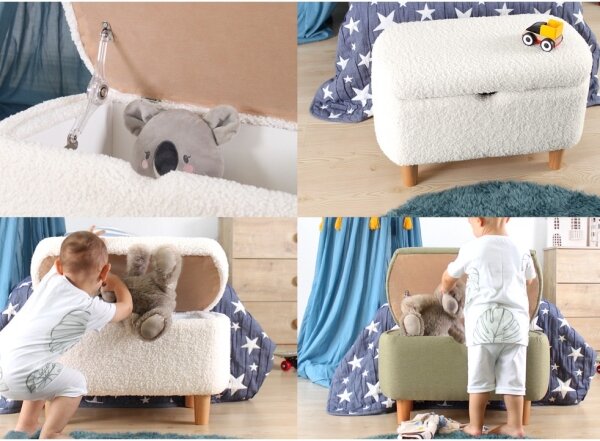 Табуретка PIXI 37x61 см жълта
