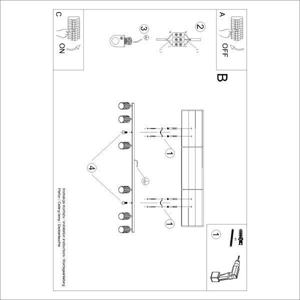 Brilagi - LED точково осветително тяло CRESTO 6xGU10/10W/230V тюркоазено