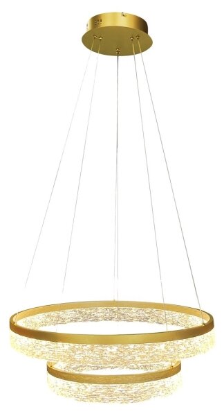 LED полилей на кабел GALA LED/54W/230V Ø 60 см златист