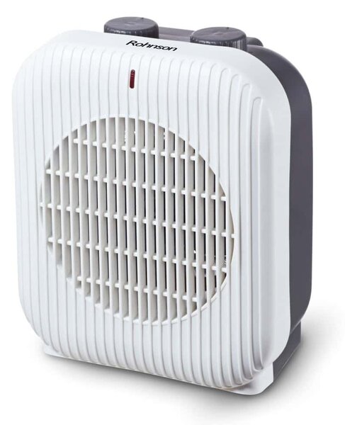 Вентилаторна печка Rohnson R-6067, 2000W, 2 настройки на мощността, IP21 защита, бяла