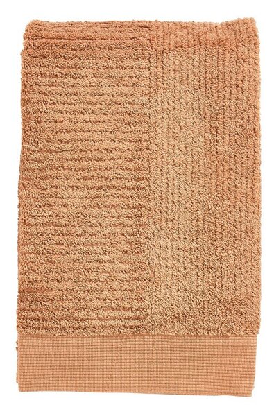 Жълта памучна хавлиена кърпа от тери 70x140 cm Classic – Zone