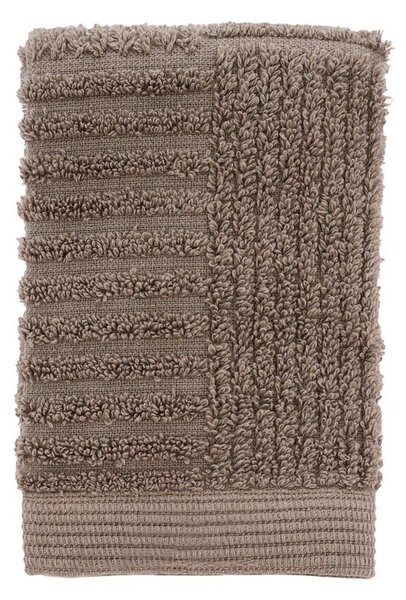 Кафяво-сива памучна кърпа от тери 30x30 cm Classic – Zone
