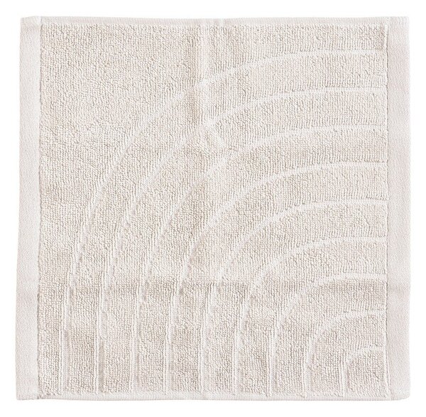Светлосива памучна кърпа от тери 30x30 cm Time – Zone