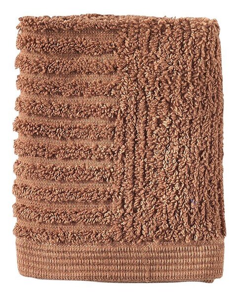 Теракотена памучна кърпа от тери 30x30 cm Classic – Zone