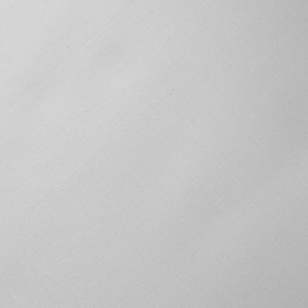 Сив еластичен чаршаф от памук перкал 90x190 cm Cotton Percale – Bianca