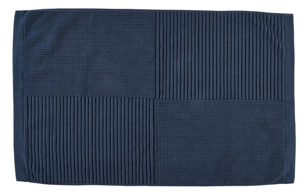 Тъмносин килим за баня 50x80 cm Classic – Zone