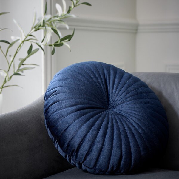 Кадифена декоративна възглавница ø 40 cm Round Soft Touch – Catherine Lansfield