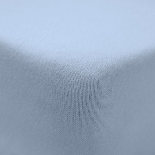 Светлосин еластичен фланелен чаршаф 90x190 cm Brushed – Catherine Lansfield