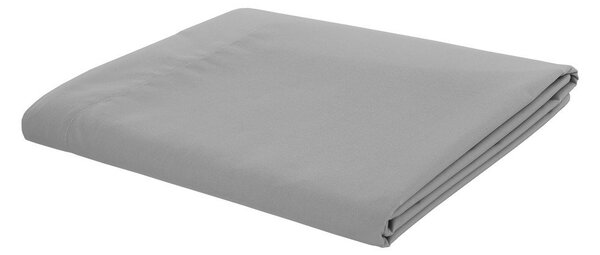 Сив чаршаф от перкал 180x260 cm Easy Iron Percale – Catherine Lansfield