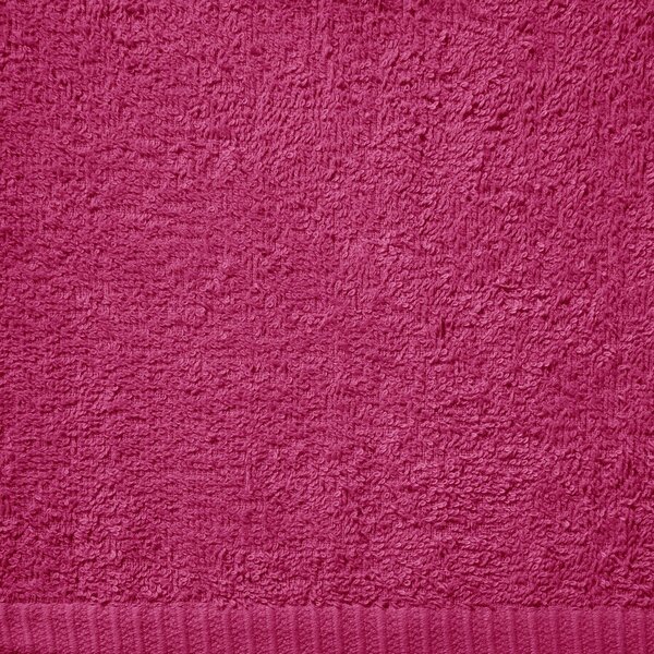 Тъмнорозова бързосъхнеща памучна кърпа от тери 50x85 cm Quick Dry – Catherine Lansfield