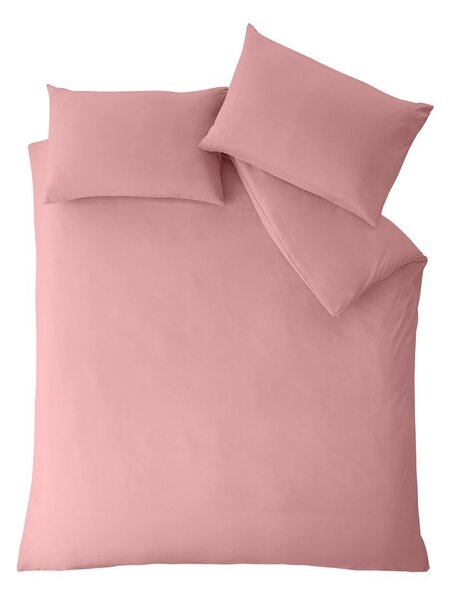 Розово единично спално бельо 135x200 cm So Soft Non-Iron – Catherine Lansfield