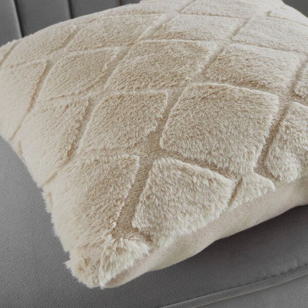 Декоративна възглавница от микроплюш 43x43 cm Cosy Diamond – Catherine Lansfield