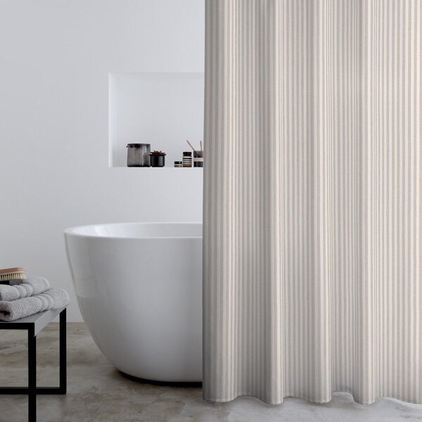 Завеса за душ 180x180 cm Timeless Stripe – Catherine Lansfield