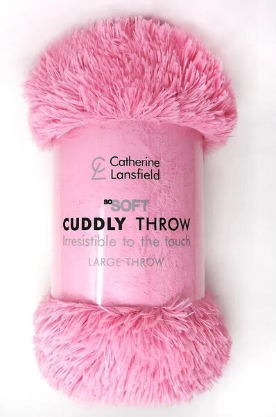 Розово одеяло от микроплюш 150x200 cm Cuddly – Catherine Lansfield