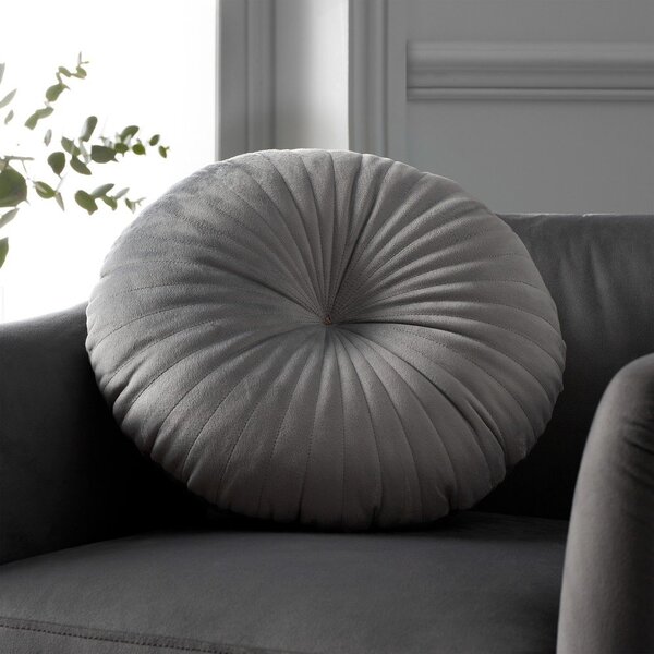 Кадифена декоративна възглавница ø 40 cm Round Soft Touch – Catherine Lansfield