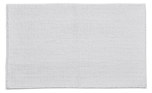 Бял килим за баня 50x80 cm Bobble – Catherine Lansfield