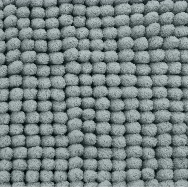 Зелен килим за баня 50x80 cm Bobble – Catherine Lansfield