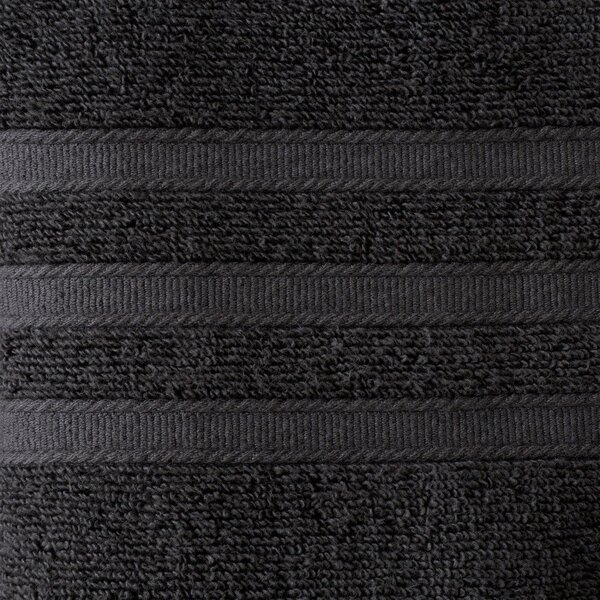 Тъмносива памучна кърпа от тери 50x85 cm Zero Twist – Catherine Lansfield