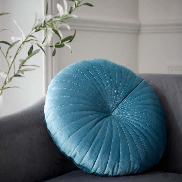 Кадифена декоративна възглавница ø 40 cm Round Soft Touch – Catherine Lansfield