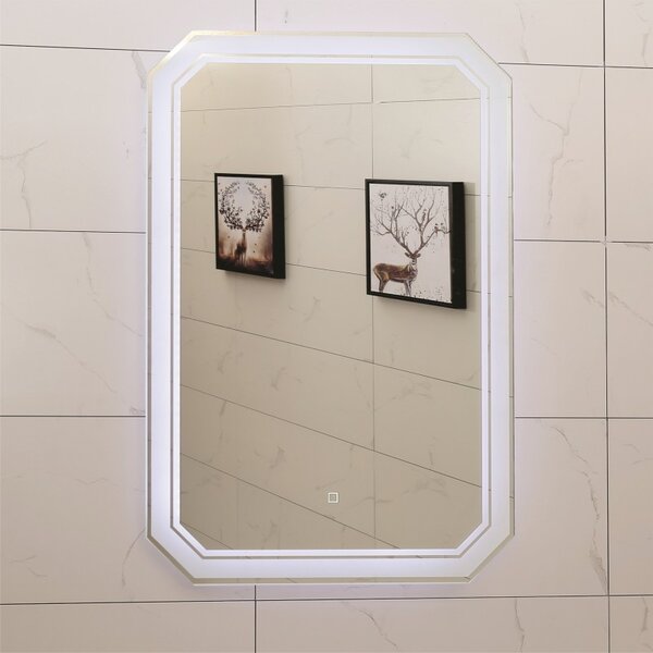 Огледало LED 1949 ABA, 3x60x90 см, бяло