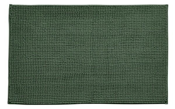 Тъмнозелен килим за баня 50x80 cm Bobble – Catherine Lansfield
