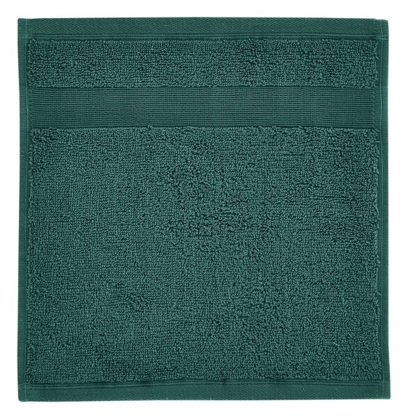 Тъмнозелени памучни кърпи в комплект от 2 бр. от тери 30x30 cm Anti-Bacterial – Catherine Lansfield