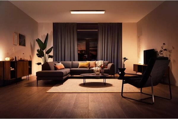 Philips - димируемо таванно LED осветително тяло Hue AURELLE LED/39W/230V 120x30 cm бяло