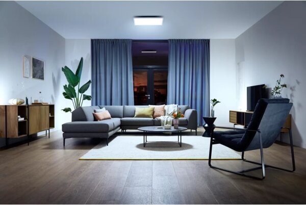 Philips - LED плафон Hue AURELLE с възможност за димиране LED/39W/230V 60x60 cm бял
