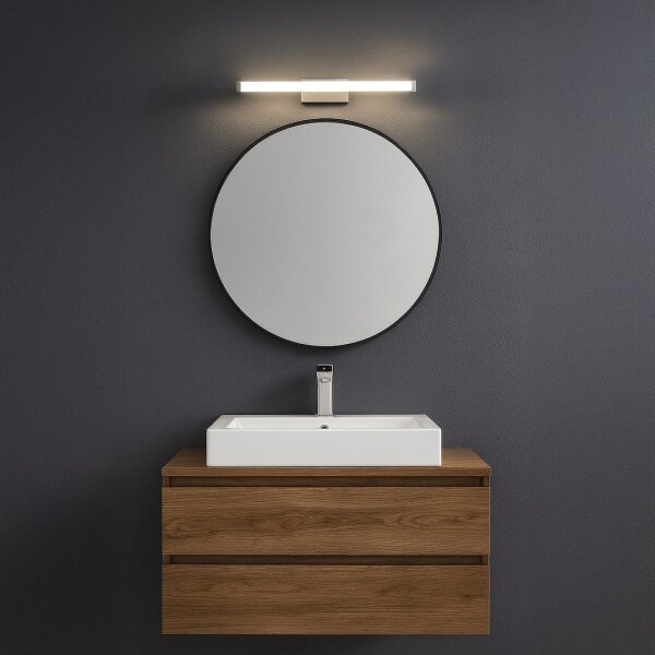 LED огледално осветление за баня MIRORE LED/5W/230V 30 см IP44 лъскав хром