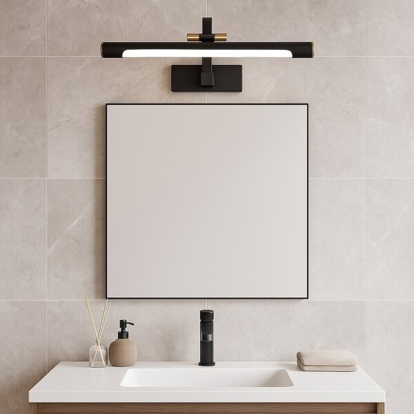 LED огледално осветление за баня VINCI LED/12W/230V 40 cm IP44 черно