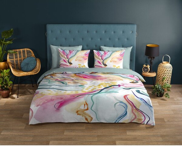 Двойно удължено памучно спално бельо 200x220 cm Magic – Good Morning