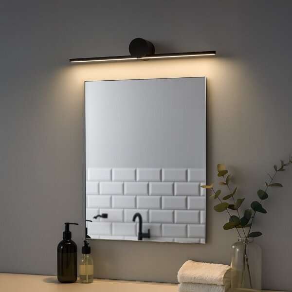 LED осветление за огледало за баня ARTIST LED/6W/230V 40 cm IP44 черно