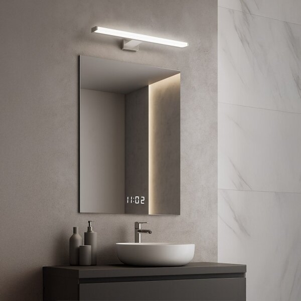 LED осветление за огледало за баня MIRORE LED/8W/230V 40 cm IP44 лъскав хром