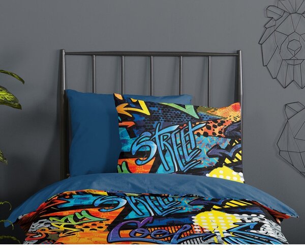 Единично удължено детско спално бельо от микрофибър 140x220 cm Jeff – Good Morning