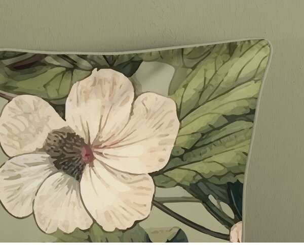 Единично удължено спално бельо от памучен сатен в цвят каки 140x220 cm Onaz – Descanso