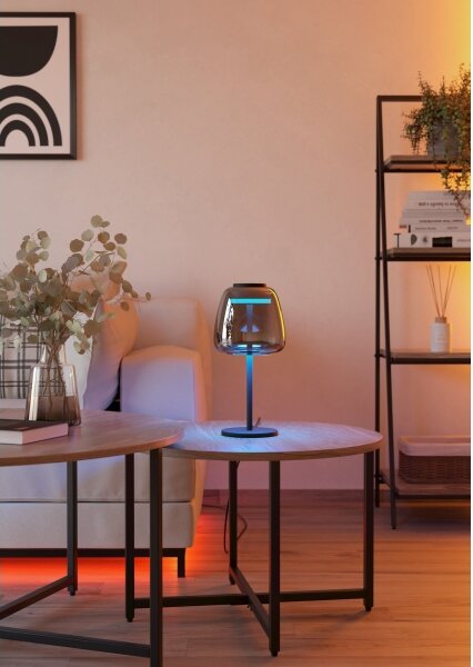 Eglo 901195 - LED RGBW димируема настолна лампа ALFERO-Z LED/7,7W/230V опушена