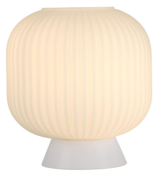 Schöner Wohnen 13573-16 - Настолна лампа NAMI 1xE27/25W/230V бяла