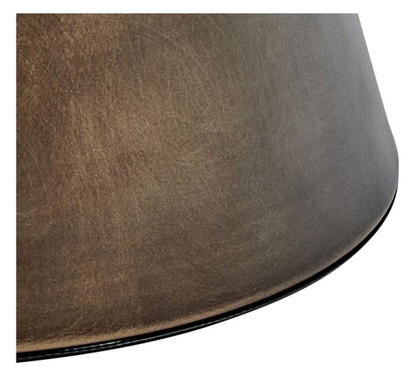 Кафява стоманена кръгла масичка за кафе ø 45 cm Dunsley – Actona