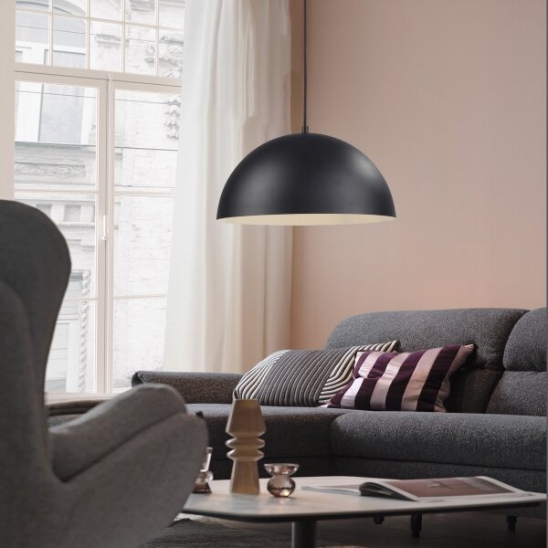 Schöner Wohnen 11728-18 - Полилей на кабел ALI 1xE27/25W/230V Ø 38 cm черен