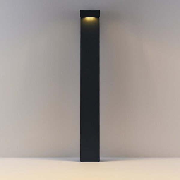 Molto Luce LED осветление за пътеки ATO, височина 85 см, с превключвател, антрацит, IP65,, Черен, Алуминий, Модерен