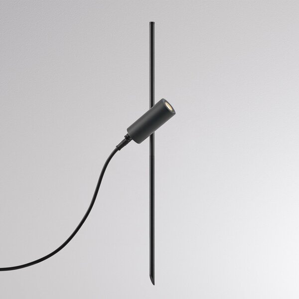 Molto Luce Комплект LED лампи за забиване в земята CHOPA II, антрацит, CCT, IP65, метал, Черен, Алуминий, Модерен