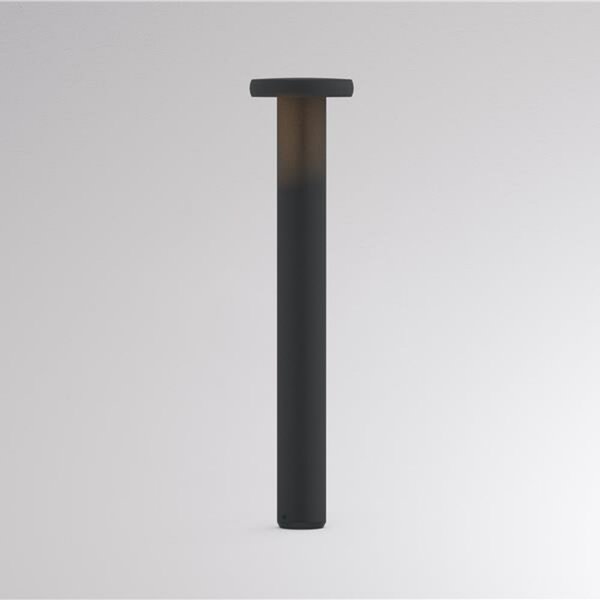 Molto Luce LED осветление за пътеки CIRC, включване/изключване, антрацит, височина 82 см,, Черен, Алуминий, Модерен