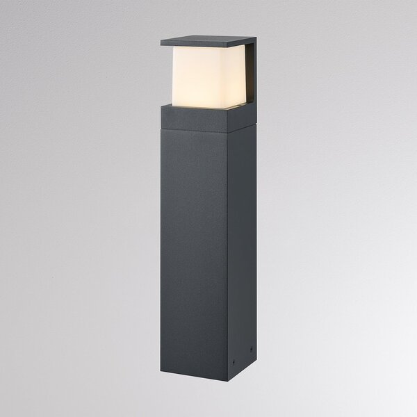 Molto Luce LED осветление за пътеки FYNN-Y, височина 45 см, антрацит, CCT IP65,, Черен, Алуминий, Модерен, Пиедестал за открито