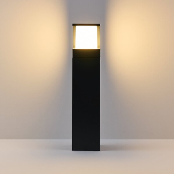 Molto Luce LED осветление за пътеки FYNN-Y, височина 45 см, антрацит, CCT IP65,, Черен, Алуминий, Модерен, Пиедестал за открито